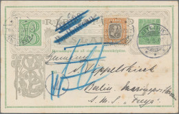 Iceland - Service Stamps: 1907, 5 Aur "PJONUSTU" Orange/grey As Additional Frank - Officials