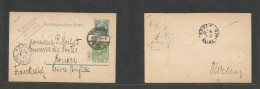 AUSTRIA - Stationery. 1911 (30 May) Wien - France, Rouen (3 June) 5h Cream Stat Card + 5h Light Green Adtl Doble Print S - Other & Unclassified