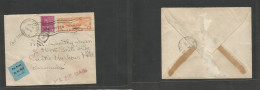 USA - Prexies. 1938 (4 July) New Haven, CT - Bermuda (6 July) British Atlantic, Island. Multifkd Env At 10c Rate, Rollin - Autres & Non Classés