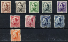 ** 490/98+A. Vaquer. Centrajes Diversos. - Unused Stamps