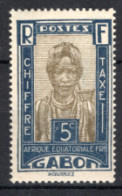 France Gabon - Taxe - 12 Neuf 1* De 1930 - Portomarken