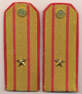 Armenia. Ceremonial Shoulder Straps Of A Major Of The Investigative Committee. - Uniforms