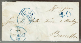 Portugal, 1848, Lisboa-Bercelos - ...-1860 Vorphilatelie
