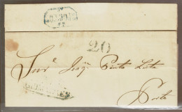 Portugal, 1845, Guimarães-Porto - ...-1860 Vorphilatelie