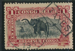 BELGIAN CONGO COB TX37 USED - Gebruikt