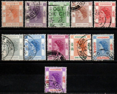 HONG KONG 1954-60 O - Used Stamps