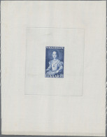 Delcampe - Saarland (1947/56): 1954, Volkshilfe 10+5 Fr. Maria De Medici, Epreuve D'artiste - Nuovi