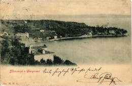Delcampe - CPA MIRAMAR E Grignano ITALY (543531) - Trieste (Triest)