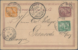 Delcampe - Egypt - Postal Stationery: 1890/1940 (ca.), Lot Of Apprx. 90 Used Stationery Car - Altri & Non Classificati