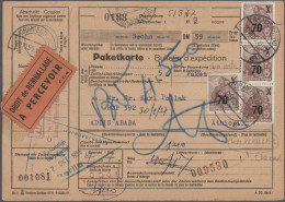 Delcampe - Ethiopia: 1950/1970 (ca.), Incoming Mail, Assortment Of Apprx. 40 Parcel Despatc - Etiopia
