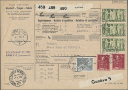 Delcampe - Ethiopia: 1950's (c.)- Incoming Parcel Cards: Collection Of More Than 150 Parcel - Etiopia