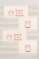 Delcampe - Argentina: 1931/1952, POSTAGE METER PROOFS, Collection Of 18 Pieces. - Altri & Non Classificati