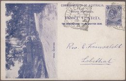 Delcampe - South Australia - Postal Stationery: 1877/1910 Ca., Collection With Ca.110 Mint/ - Altri & Non Classificati