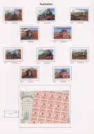 Delcampe - Australia: 1913/2007, Comprehensive Used And Mint Collection In Three Lighthouse - Collezioni