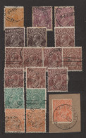 Delcampe - Australia: 1913-36 KGV.: Group Of More Than 150 Used Stamps KGV., From ½d. To 1s - Collezioni