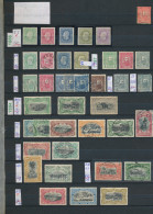 Delcampe - Belgian Congo: 1886 From, Interesting Mint/used Collection In A Stock-book, Comp - Storia Postale