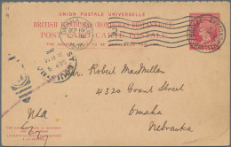 Delcampe - British Honduras - Postal Stationery: 1894/1909, QV-KEVII, Lot Of Seven Used Sta - Honduras Britannico (...-1970)