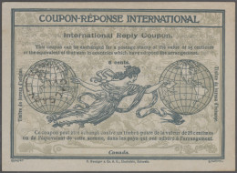 Delcampe - Canada - Postal Stationery: 1930/2010, Collection Of 87 International Reply Coup - 1953-.... Regno Di Elizabeth II
