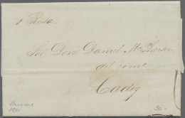 Delcampe - Cuba -  Pre Adhesives  / Stampless Covers: 1826/1857 Small Lot Of 6 Folded Lette - Prefilatelia