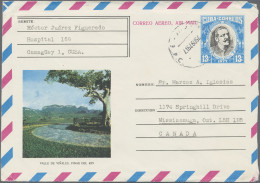 Delcampe - Cuba - Postal Stationry: 1980/1995 (ca.), Assortment Of Apprx. 83 Commercially U - Altri & Non Classificati