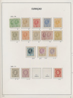 Delcampe - Curacao: 1873/1949 Ca., Interesting Mint & Used Collection In A Davo Album, Comp - Curaçao, Antille Olandesi, Aruba