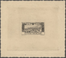 Delcampe - French Guiana: 1941/1942, Group Of Specialities: 1942 Airmails 50c. "Cayenne/Bip - Nuovi