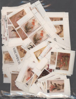 Delcampe - Guyana: 1985/1987, Small Accumulation Of The Popular Orchids Issues MNH, Also Wi - Guiana (1966-...)