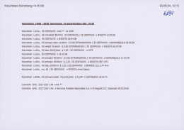 Delcampe - Columbia - Postal Stationary: 1948/2018, Collection Of 14 International Reply Co - Colombia