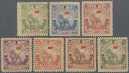 Delcampe - Morocco: 1900 Mogador-Agadir: Five Complete Sets Of Seven Values, One Set Single - Marocco (1956-...)