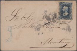 Delcampe - Mexico: 1880/1925 (ca.), Assortment Of Twelve Covers/cards, Comprising E.g. Thre - Messico