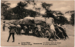 CPA Carte Postale Congo Belge Elisabethville Les Premiers Moyens De Transport    VM94934ok - Lubumbashi