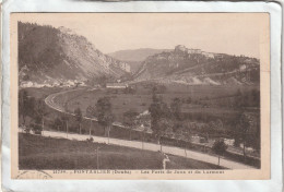 Delcampe - CPA :  14 X 9  -  PONTARLIER  -  Les Forts  De  Joux  Et  Du  Larmont - Pontarlier