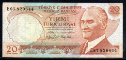 659-Turquie 20 Lira 1974 E87 - Turchia