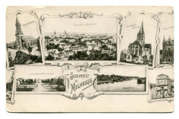 MULHOUSE (Empire Allemand) > Carte Postale Souvenir Postée En 1900. - Greetings From...