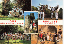 FRANCE - La Réole - Lous Réoules - Folklore - Costumes - Femme - Homme - Musique - Danse - Carte Postale - La Réole