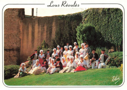 FRANCE - La Réole - Lous Réoules - Folklore - Costumes - Musique - Coiffe - Chapeau - Animé - Carte Postale - La Réole
