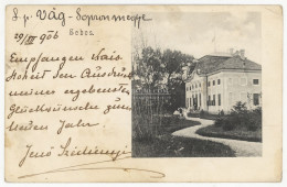 RÁBASEBES 1906. Széchenyi Jenő Kastélya, S.k. Soraival Albrecht Főhercegnek! - Hungary