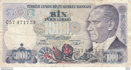 BANCONOTA TURCHIA 1000 VF (RY1475 - Turchia