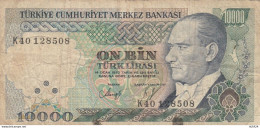 BANCONOTA TURCHIA 10000 LIRA VF (VX988 - Turchia