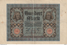 BANCONOTA GERMANIA 100 1920 VF  (B_749 - 100 Mark