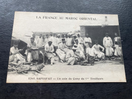 CPA LA FRANCE AU MAROC ORIENTAL ~safsafat ~ Un Coin Du Camp Du 9 ème Tirailleurs - Verzamelingen & Kavels