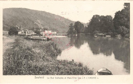 BELGIQUE - Sauheid - Bief Deflandre - Mava Club Face - A L Ondine - Barque - Publicité - Carte Postale Ancienne - Chaudfontaine
