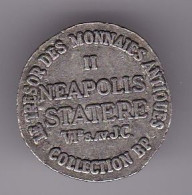 Delcampe - Jeton Collection Publicitaire Métal - Trésor Des Monnaies Antiques BP N°2 - Néapolis - Statère VIe S. Av. JC - Autres & Non Classés