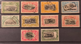 Congo Belge - TX31/40 - Taxes - 1910 - MH - Nuovi