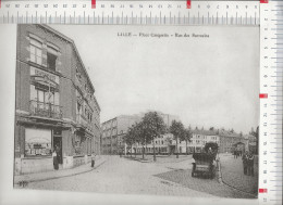 REPRODUCTION PLASTIFIER VOIR FORMAT FRANCE NORD LILLE PLACE CASQUETTE RUE DES SARRAZINS - Europe