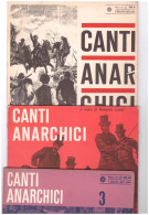 CANTI ANARCHICI 1-2-3 - MICRO 33 GIRI - I DISCHI DEL SOLE - Limited Editions