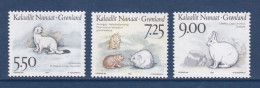 Delcampe - Groenland - YT N° 237 à 239 ** - Neuf Sans Charnière - 1994 - Ungebraucht