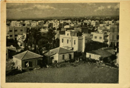 Delcampe - PALESTINE ISRAEL JUDAICA 2ND MACCABIAH 1935 POSTCARD VIEW OF TEL AVIV,  PHOTO BY ROBITSCHEK TMUNA EDITION NO.162 - Palästina