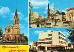 Ober-Roden Kirche Stadtplatz Gebaeude - Rödermark