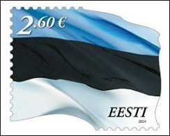 Delcampe - Estonia 2024 . Estonian Flag. 1v. - Estonia